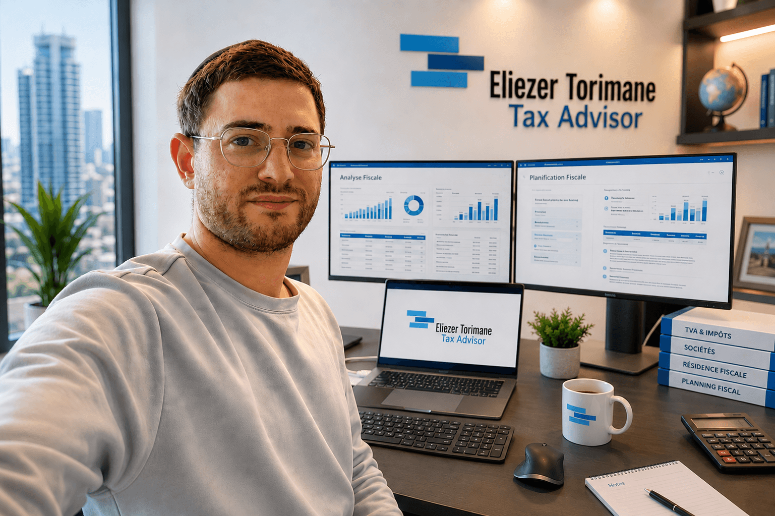Eliezer Torjmane, conseiller fiscal agréé en Israël
